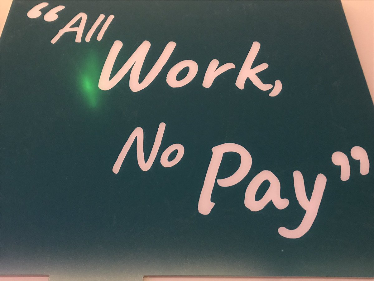 Muestra "All Work, No pay" (Todo el trabajo, nada de sueldo), que se inaugur&oacute; esta semana.