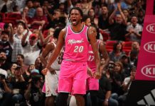 Los Heat vencieron a los Cavaliers en casa por decimosexta vez consecutiva.