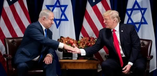 Donald Trump, mostró hoy la disponibilidad de Washington a reconocer la "plena soberanía" de Israel.