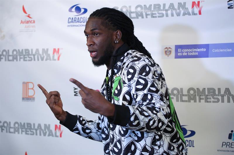 El actor Colombiano Duvan Arizala asiste a la inauguración de la 7a edición del Festival de Cine Colombiano este Jueves, en Nueva York