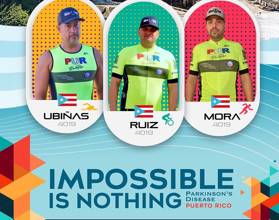 Alfredo Ruiz, Samuel Ubin y Juan Mora, tres pacientes con p&aacute;rkinson.