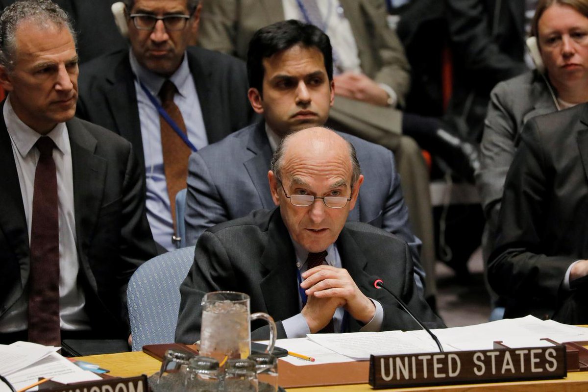 Elliott Abrams, asegur&oacute; hoy que su Gobierno no est&aacute; negociando con Cuba para facilitar la salida del presidente venezolano, Nicol&aacute;s Maduro.