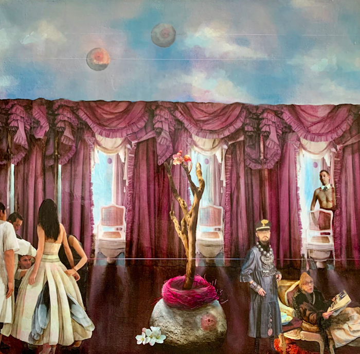 Una de las obras de Guido Garaycochea, quien participa en varios shows art&iacute;sticos de Nueva York, incluyiendo el prestigioso Armory Show 2019 en Manhattan.