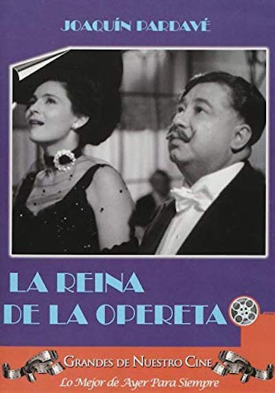 Fotograma de La reina de la opereta donde a parecen Sof&iacute;a &Aacute;lvarez y Joaqu&iacute;n Pardav&eacute;