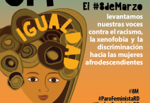 Las dominicanas denuncian violencia y desigualdad social y económica Grupos de mujeres y empleadas de instituciones públicas pararon en varios puntos del país por el Día Internacional de la Mujer en contra de la violencia machista