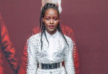 Lupita Nyong'o durante la premier de "Us".