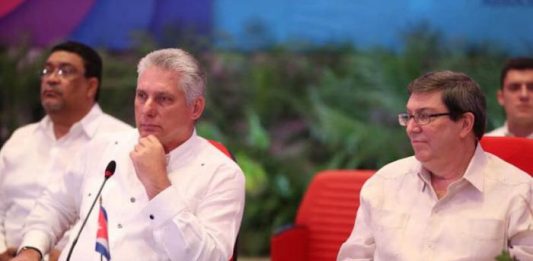 Miguel Díaz-Canel, instó a los países del Caribe a oponerse a una agresión militar contra Venezuela.