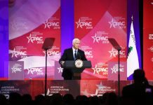 Pence promete acabar muro antes de que termine el mandato de Trump Pence en el marco de la Conferencia de Acción Política Conservadora (CPAC).