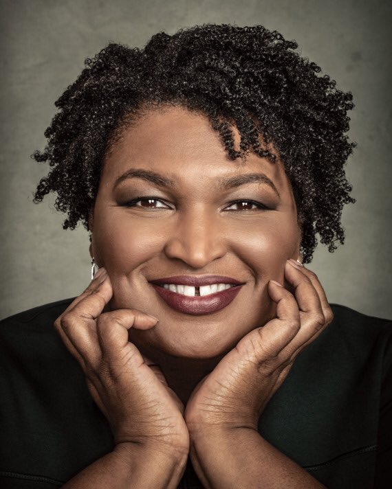 Stacey Abrams.