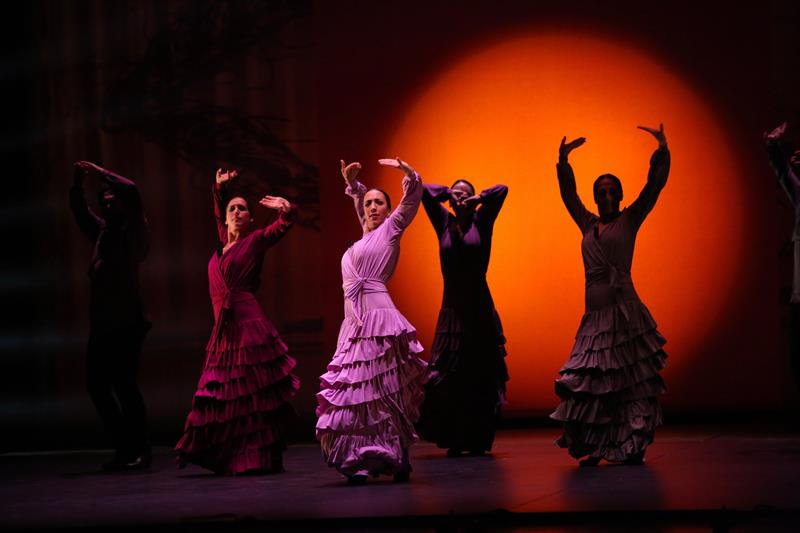 Sara Baras La bailaora Sara Baras hizo retumbar las paredes del teatro New York City Center este jueves con su espectáculo