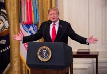 El presidente de los Estados Unidos, Donald Trump.