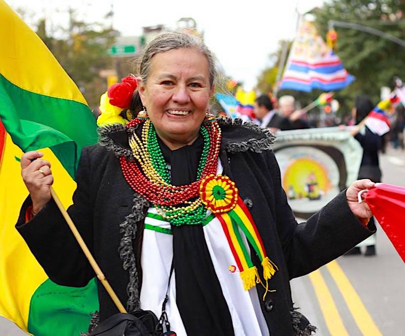 Vilma Aguilar es una activista cultural de origen boliviano que promueve a nivel internacional la riqueza de las danzas del país andino.
