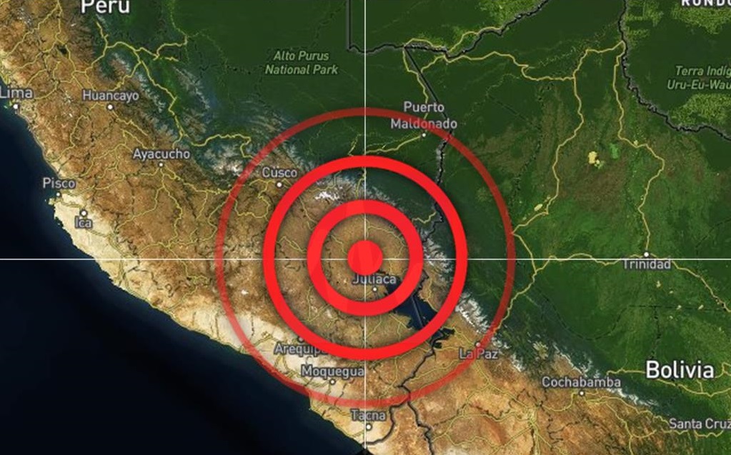El sismo tuvo una profundidad de 270 kilómetros y se sintió con una intensidad de grado VI en Azángaro.