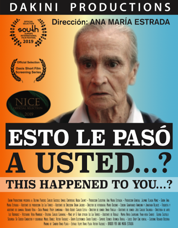 &iquest;Esto le pas&oacute; a usted... ?afiche promocional