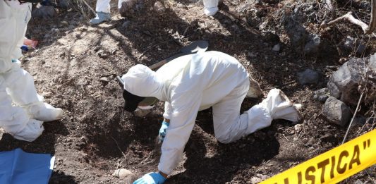 El número de cuerpos encontrados en 19 fosas clandestinas localizadas en el municipio de Cajeme, en el norteño estado mexicano de Sonora, se elevó a 27