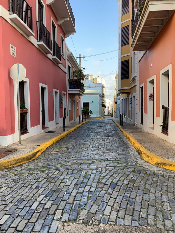 Adoquines instalados en 1784