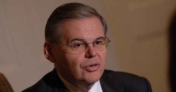 El senador demócrata Bob Menéndez.
