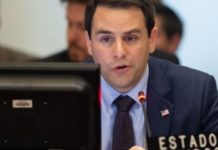 El Gobierno hará "todo lo posible" para que la OEA reconozca al enviado de Guaidó El embajador del país ante la Organización de Estados Americanos (OEA), Carlos Trujillo.