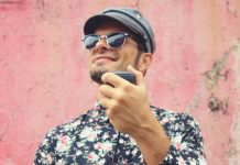 El cantautor panameño Camilo Navarro, conocido artísticamente como Cienfue.