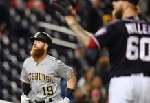 Colin Moran pegó jonrón en la décima entrada.