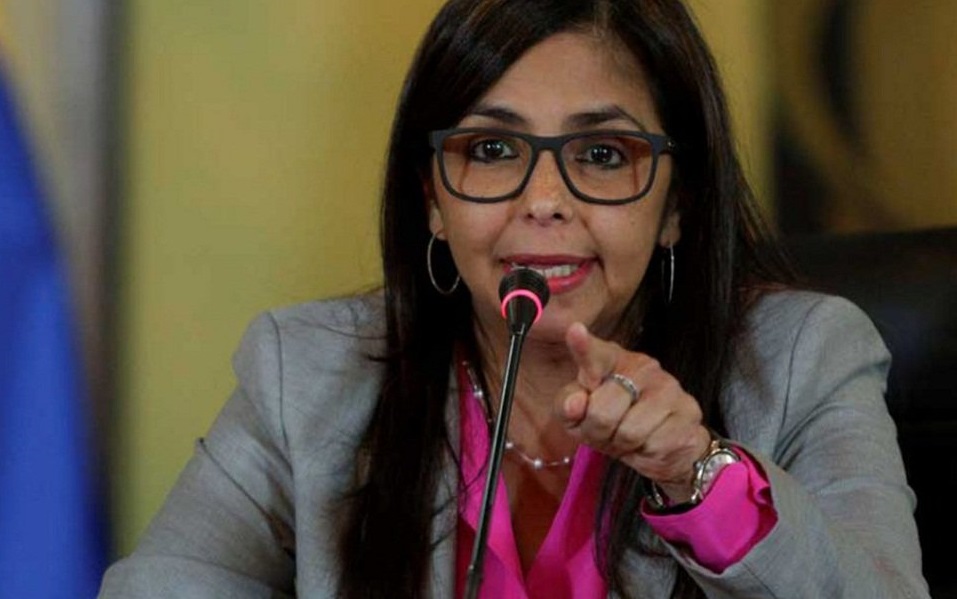 La vicepresidenta de Venezuela, Delcy Rodr&iacute;guez.