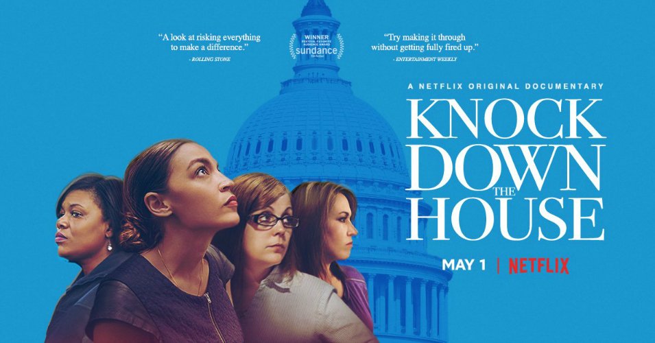 El fenómeno de Alexandria Ocasio-Cortez llega mañana a Netflix con "Knock Down the House". (Foto Twitter)