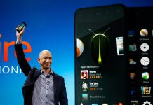 Bezos puso como ejemplo el teléfono inteligente Fire Phone.