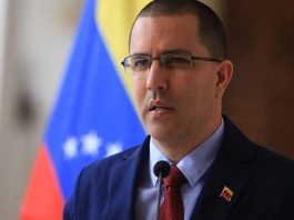 El ministro de Exteriores venezolano, Jorge Arreaza.