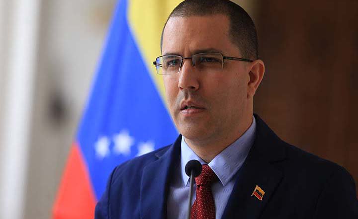 El ministro de Exteriores venezolano, Jorge Arreaza.