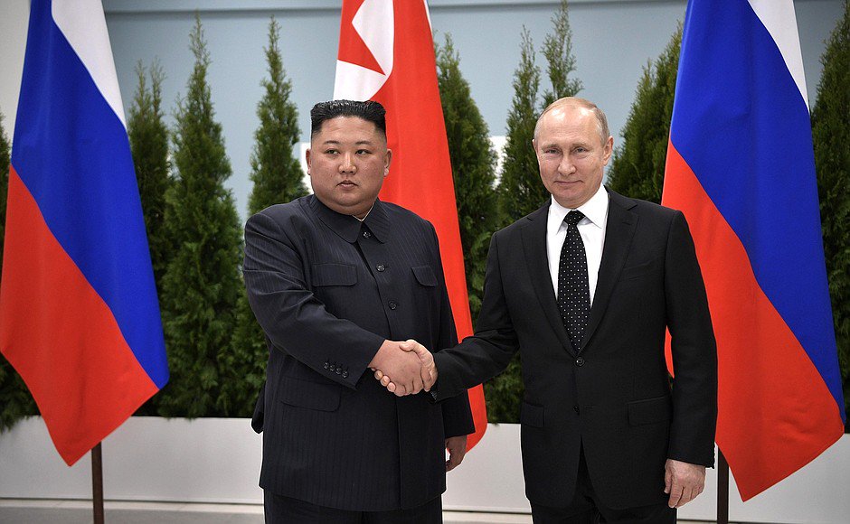 Kim Jong-un, abandon&oacute; hoy Rusia despu&eacute;s de su cumbre con el jefe del Kremlin, Vlad&iacute;mir Putin.