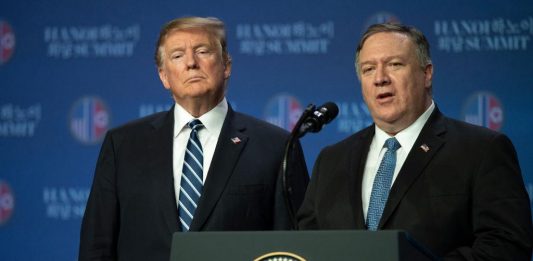 Mike Pompeo, afirmó que sigue a cargo de las negociaciones con Corea del Norte.
