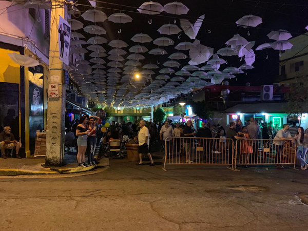 Vida nocturna en San Juan.