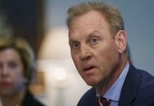 El secretario en funciones del Departamento de Defensa, Patrick Shanahan.