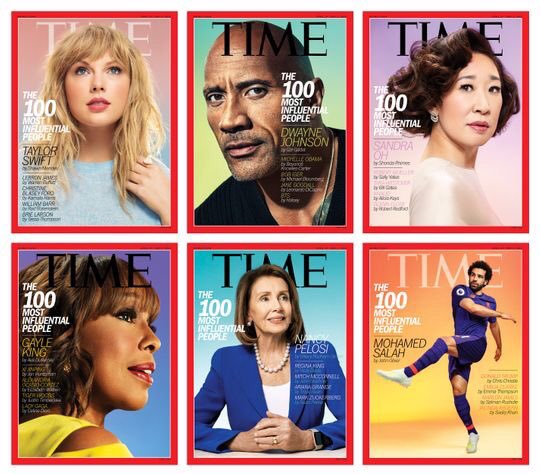 El medio publicó la lista de 100 personalidades más influyentes.