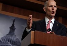 Scott enfatizó que el país "necesita comenzar a considerar el uso de recursos militares para brindar ayuda a millones de venezolanos hambrientos y enfermos".