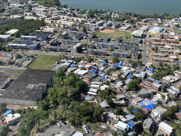 Vista aerea de San Juan