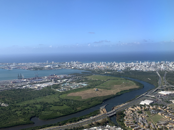 Vista aerea de San Juan
