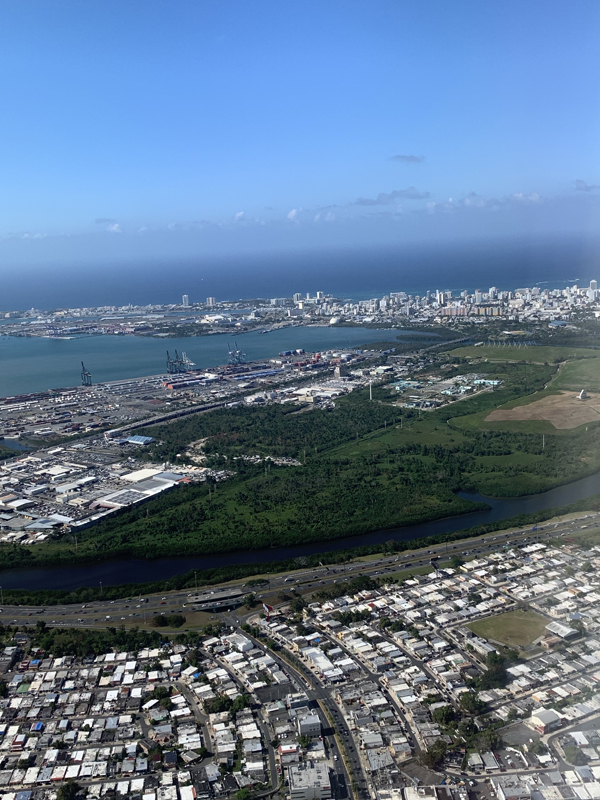 Vista aerea de San Juan