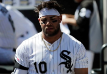 Yoan Moncada pegó de cuatro esquinas.