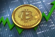 El precio del bitcóin se disparó casi un 14 % hasta situarse en los 4.600 dólares.