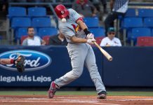 El primera base Paul Goldschmidt pegó de cuatro esquinas para los Cardenales de San Luis, que apalearon 10-2 a los Mets de Nueva York.