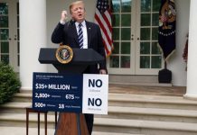 Trump supedita plan sobre infraestructura a fin de amenaza de juicio político El mandatario remarcó que no puede trabajar con los demócratas mientras se mantengan abiertas "falsas investigaciones".