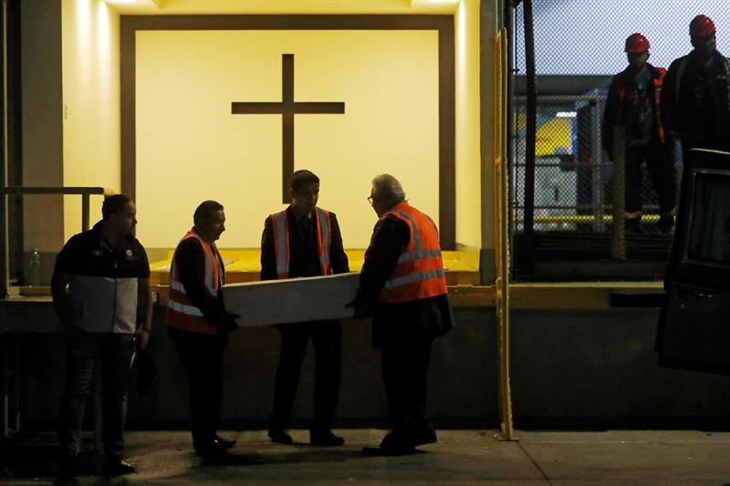 El cuerpo llegó el viernes a medianoche a las instalaciones de Cómbex de Guatemala.