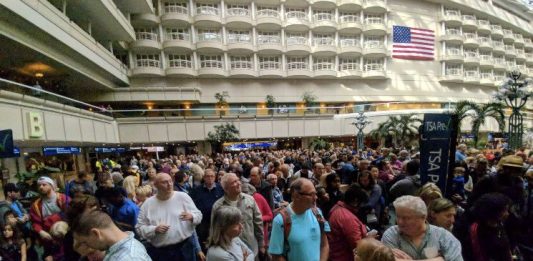 Por el Aeropuerto Internacional de Orlando, llegaron más de 6,4 millones de turistas en el primer trimestre.