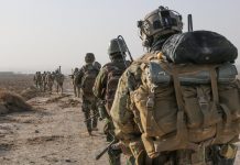 el Pentágono anunció la movilización de unos 1.500 militares, que se unirían al Mando Central de las Fuerzas Armadas.