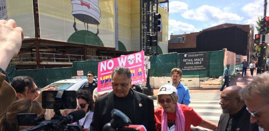 El reverendo y defensor de derechos humanos Jesse Jackson.