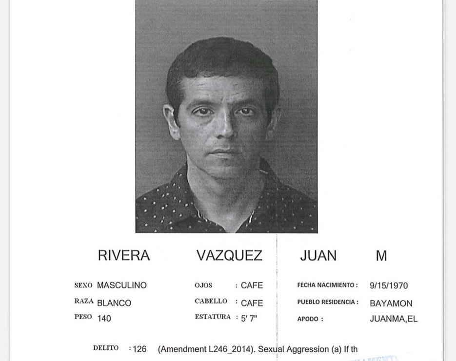 La agencia p&uacute;blica inform&oacute; a trav&eacute;s de un comunicado de que Juan Manuel Rivera enfrenta cuatro cargos.