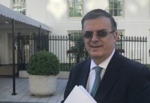 Marcelo Ebrard, intentó persuadir a la Casa Blanca para que financie el llamado "Plan Marshall" para el Triángulo Norte de Centroamérica.