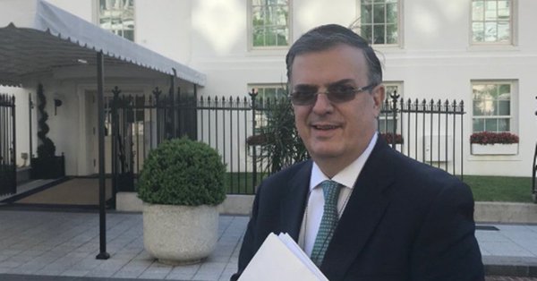 Marcelo Ebrard, intentó persuadir a la Casa Blanca para que financie el llamado "Plan Marshall" para el Triángulo Norte de Centroamérica.