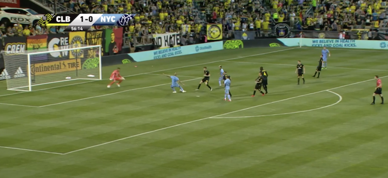 El New York City F.C. logr&oacute; otro empate,&nbsp;igualando como visitante con el Columbus Crew S.C. 2-2.